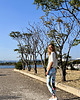legginsy Legginsy damskie SAND wysoki stan 1