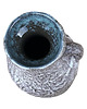 wazony Ceramiczny wazon z uchem, fat lava, Strehla Keramik, Niemcy, lata 70. 6
