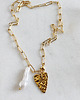 złote naszyjniki Naszyjnik Heart Chain 1