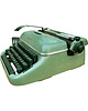 dodatki - różne Zielona maszyna do pisania Optima Elite 3, Niemcy, 1958. 3