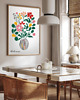 grafiki i ilustracje PLAKAT abstrakcyjny kwiaty Matisse kolorowy 1