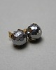 kolczyki z kamieniami Dots - hematyt silver /alloys collection/ - sztyfty 2