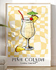 plakaty Plakat Kolekcja Koktajl: Pina colada 5