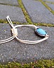 bransoletki wire wrapping Amazonit na lato  - bransoletka sznurkowa 3