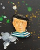 broszki Picasso malowany 2