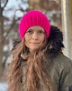 czapki damskie Czapka z merynosa 100%  neonowy róż 3
