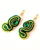 kolczyki soutache Sutaszowe kolczyki MATANZAS 1