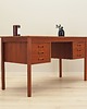 biurka Biurko tekowe, duński design, lata 70, produkcja: Dania 2