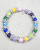 korale 7028 Tęczowy naszyjnik  1