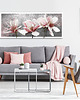 obrazy OBRAZ NA PŁÓTNIE - KWIATY MAGNOLIE 147x60 1