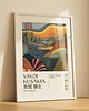 plakaty PLAKAT dekoracyjny Yayoi Kusama, krajobraz jesienny 7