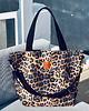 torby na ramię Duża torba shopperka "Mili Duo" - panterka 1