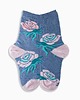 skarpetki damskie Zestaw Kolorowych Skarpet - Flowers Box - 6 Par 4
