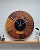 zegary Zegar ścienny z Drewna -  Cichy Mechanizm 1