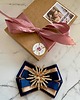 broszki Brosza z Kolekcji  Glamour z nowoczesnym kwiatem NEW 7