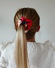 gumki do włosów Gumka jedwabna, scrunchie, frotka panterkowy szał MIDI 2