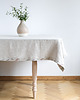 obrusy i serwetki Lniany obrus dwustronny z listwą heavy linen WILD FLOWERS 8
