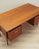 biurka Biurko tekowe, duński design, lata 70, produkcja: Dania 3