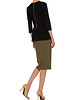 spódnice midi Spódnica khaki YY600059_RAL6007 1