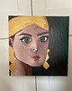 obrazy HEY WEIRDO by Magda Kubiak 40x40 oryginał na płótnie 7