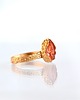 pierścionki złote Pierścionek z Pomarańczowym Karneolem 7