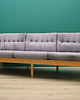 sofy i szezlongi Sofa welurowa wrzosowa, duński design, lata 70 1
