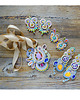 kolczyki soutache Secret Garden - pastelowe kolczyki soutache 6