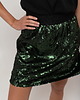 spódnice mini Spódnica z cekinów, GREEN LIGHTS 4