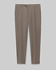 spodnie męskie Spodnie do zestawu brione greige slim fit 1