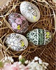 jajka wielkanocne Pisanki tradycyjne batikowe 4