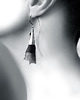 kolczyki wire wrapping Srebrne kolczyki wiszące Pomarańcze 5