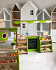 gry edukacyjne dla dzieci Drewniany sklepik dla dzieci w stylu Montessori do sali zabaw 8