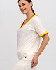t-shirt damskie T SHIRT DAMSKI  wanilia w neonowe kropeczki 1