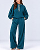 bluza bez kaptura damska Bluza ,,ARIA" Petrol 3