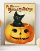 grafiki i ilustracje PLAKAT dekoracja Halloween vintage 2