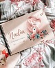 kartki, zaproszenia na chrzest Pamiątka chrztu roczku baby shower album dla dzieci JEDNOROŻEC MAMUSIA 1