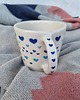kubki Kubek ceramiczny ręcznie malowany SERCA 2