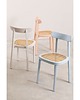 krzesła Krzesło Drewniane Retro z Plecionką Wiedeńską Błękitne 4