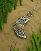 wisiory Wisiorek księżyc kamień słoneczny wire wrapping 1