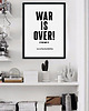 plakaty Plakat, grafika War is over - napis 2