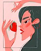 plakaty Plakat Strawberry 1