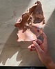 pojemniki na biżuterię Podstawka na Biżuterię Ceramiczna Muszelka Muszla Perłowa 2