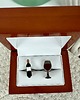 spinki do mankietów SPINKI DO MANKIETÓW koszuli drink wino kieliszek 2