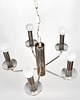lampy wiszące Modernistyczna lampa sufitowa, AKA, Niemcy, lata 80. 1