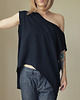 t-shirt damskie Czarny Ogromny cięty Oversize XXL-XXXXL 4