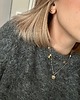 bransoletki złote Delikatna bransoletka z serduszkiem z dodatkiem perełek 3