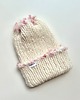 czapki damskie Wełniana czapka Lily fantazyjna wełna handmade ręcznie robiona 2