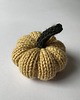 dodatki - różne Dynia ozdobna handmade, rozmiar S, kolor żółty - 1 szt. 3