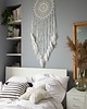 łapacze snów Biały łapacz snów Dream catcher 8
