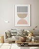 plakaty Plakat Boho geometria pastele 1
